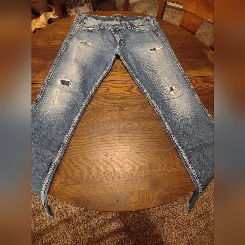 Silver Suki jeans 36x33